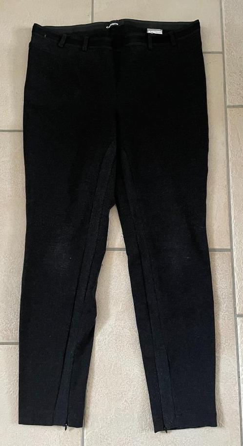 Esprit zwarte skinny broek met motief maat XL, Kleding | Dames, Broeken en Pantalons, Gedragen, Maat 42/44 (L), Zwart, Driekwart