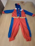 Pietenpak maat 98-110 onesie met muts. rood met blauw, Ophalen of Verzenden, Zo goed als nieuw