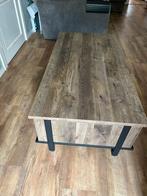 Mooie robuuste  industriële salontafel 70x135, Huis en Inrichting, Ophalen, Gebruikt, 100 tot 150 cm, 50 tot 100 cm