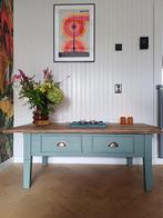 Stijlvolle opgeknapte landelijke salontafel, Huis en Inrichting, Tafels | Salontafels, Ophalen, Gebruikt, 100 tot 150 cm, 50 tot 100 cm