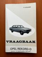 Opel Rekord - D, benzine en diesel, 1972-1977, Ophalen of Verzenden