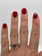 Z921 Pandora zilveren ring roos in bloei 14K goud maat 17,75, Ophalen of Verzenden, X, Dame, Goud