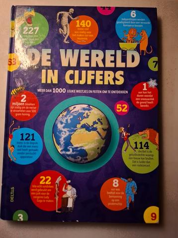 De Wereld in Cijfers - Leuk weetjes boek! beschikbaar voor biedingen