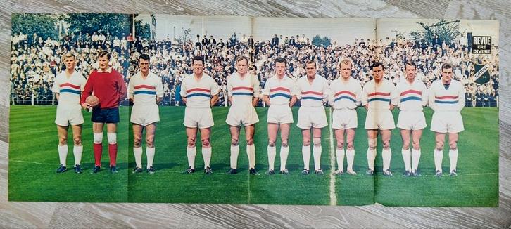 Revue elftal posters, Verzamelen, Sportartikelen en Voetbal, Gebruikt, Poster, Plaatje of Sticker, Ajax, Ophalen of Verzenden