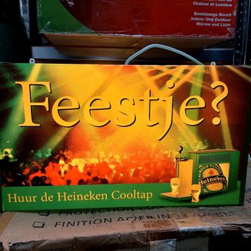 Heineken lichtbak  beschikbaar voor biedingen