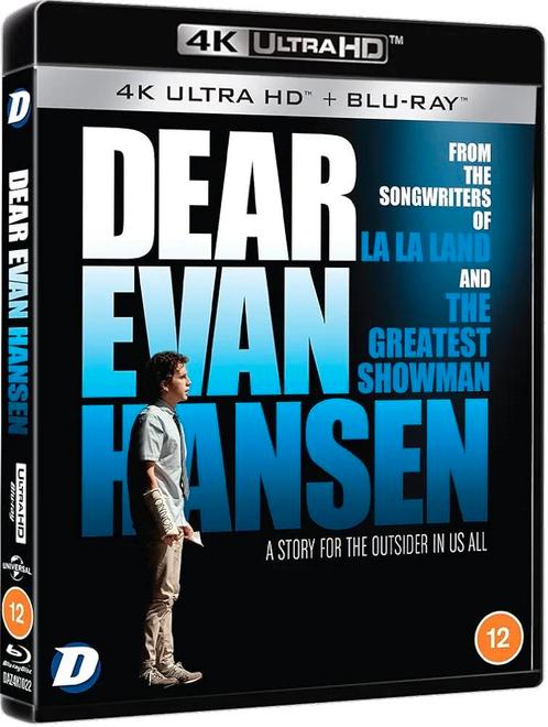 Dear Evan Hansen 4K UHD/Ultra HD Blu-Ray UK (Sealed), Cd's en Dvd's, Blu-ray, Nieuw in verpakking, Actie, Ophalen of Verzenden