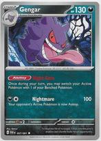 Paldean Fates,  Gengar [uncommon] 57/91, Ophalen of Verzenden, Nieuw, Losse kaart
