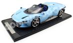 Ferrari Icona Daytona SP3 Azzurro La Plata 1:12 BBR1217G BBR, Ophalen of Verzenden, Nieuw, 1:9 t/m 1:12, Auto