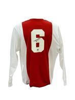 Arnold Mühren gesigneerd AFC Ajax Retro Thuis Shirt, Soccersignings.nl, Shirt, Ophalen of Verzenden, Zo goed als nieuw