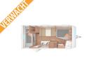 Weinsberg CaraOne 500 FDK, Caravans en Kamperen, Caravans, Overige merken, Bedrijf, Treinzit, Overige