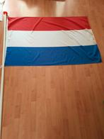 Vlaggenstok met Nederlandse vlag, Diversen, Vlaggen en Wimpels, Gebruikt, Ophalen