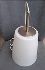 Hanglamp Ikea Basisk, H 22,8 cm, doorsnede onder 21,5, glas, Ophalen of Verzenden, Gebruikt, Glas, Minder dan 50 cm