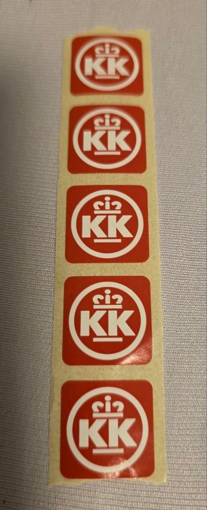 5 Kaas Konings zegels, Ophalen of Verzenden