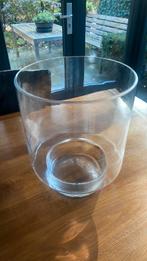 Grote vaas, windlicht, Huis en Inrichting, Woonaccessoires | Vazen, Ophalen, Overige kleuren, Minder dan 50 cm, Glas