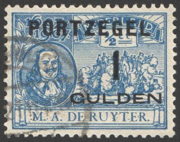 Nederland Port 43 gestempeld Michiel de Ruyter 1907 beschikbaar voor biedingen