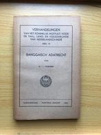 Het adatrecht van Banggai, Indonesië, Boeken, Ophalen of Verzenden, Gelezen, J.J. Dormeier