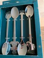 Blokker 4 theelepels en 4 taartvorkjes voor Kerst NIEUW, Huis en Inrichting, Keuken | Bestek, Nieuw, Ophalen of Verzenden, Rvs of Chroom