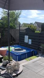 zweef Parasol 3 meter, Tuin en Terras, Ophalen, Zweefparasol