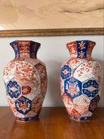 2 oude antieke vazen imarie japans of chinees ? Vaas, Ophalen of Verzenden