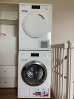 Miele Wasmachine & Droger Set, Ophalen, Gebruikt, Voorlader, 85 tot 90 cm
