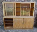 oude vitrinekast schoolkast vitrine kast winkelkast, Ophalen