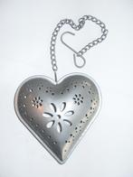 Zilver potpourri hartje / Hart aan ketting / Decoratief hart, Ophalen of Verzenden