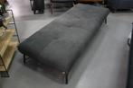 Luxe daybed lounge LENNOX Jess Design metaal leer Black, Huis en Inrichting, Banken | Sofa's en Chaises Longues, Ophalen, Eenpersoons