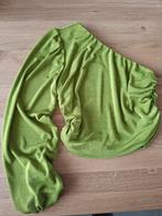 Mooie off schouder top "sophie en Me Amsterdam", Ophalen of Verzenden, Zo goed als nieuw, Groen, Lange mouw