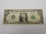Bankbiljet one 1 dollar America USA, Ophalen of Verzenden, Noord-Amerika, Los biljet