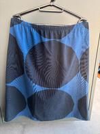 Marimekko rok, Marimekko, Blauw, Maat 42/44 (L), Ophalen of Verzenden