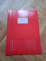 ruitjes schrift a4 nieuw rood, Ophalen of Verzenden, Nieuw