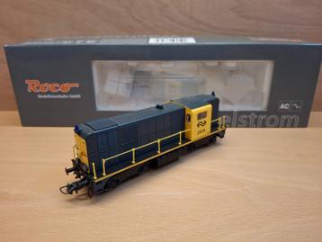 Roco dieselloc NS 2418 geel/grijs -- art.nr. 68793 beschikbaar voor biedingen