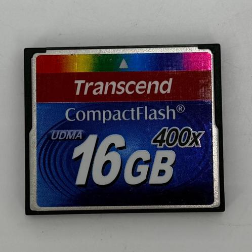 Transcend CompactFlash UDMA 16GB 400x, Audio, Tv en Foto, Fotografie | Geheugenkaarten, Zo goed als nieuw