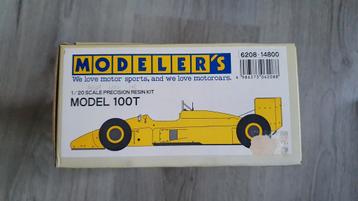 Modeler's 1/20 Lotus 100T multimedia kit beschikbaar voor biedingen