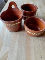 Workumer aardewerk bloempotjes, Ophalen of Verzenden, Gebruikt