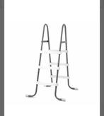 Intex zwembadladder 91 cm met voetbad, Ophalen, Zo goed als nieuw