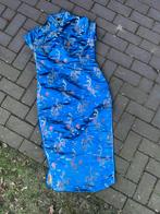 Chinese jurk carnaval maat 46 kobaltblauw, Kleding | Dames, Carnavalskleding en Feestkleding, Ophalen of Verzenden, Zo goed als nieuw