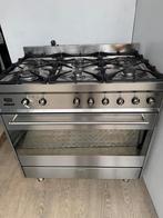 Smeg gasfornuis met elektrische oven super schoon., Witgoed en Apparatuur, Fornuizen, Ophalen, 60 cm of meer, Grill, 4 kookzones