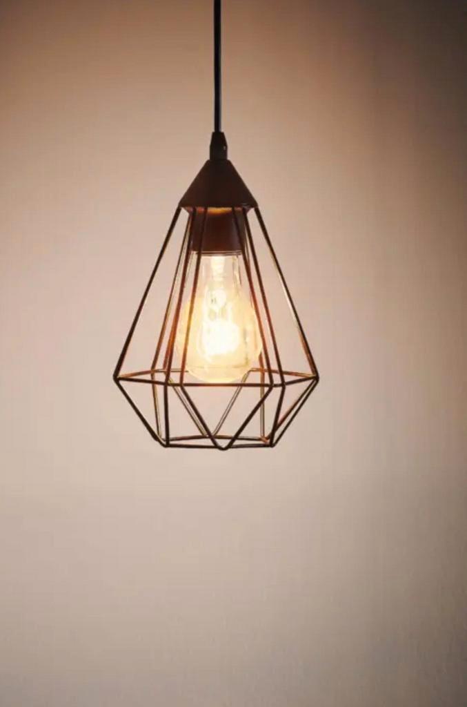 Twee industriële zwarte hanglampen. Staaldraad, Huis en Inrichting, Lampen | Hanglampen, Zo goed als nieuw, Minder dan 50 cm, Ophalen