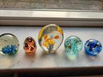 paperweight presse-papier kristal glas glazen bloemen Murano, Antiek en Kunst, Antiek | Glas en Kristal, Ophalen of Verzenden