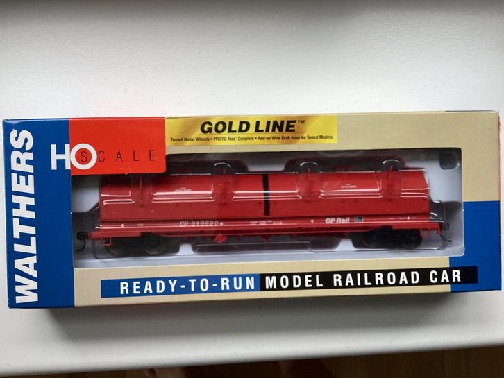 Walthers USA Gold-Line “CP” Cushion Ciol Car, Canada, HO US, Hobby en Vrije tijd, Modeltreinen | H0, Nieuw, Wagon, Gelijkstroom of Wisselstroom
