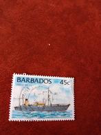 Barbados postzegel - Faraday 1924 - Gestempeld, Ophalen of Verzenden, Na 1940, Gestempeld