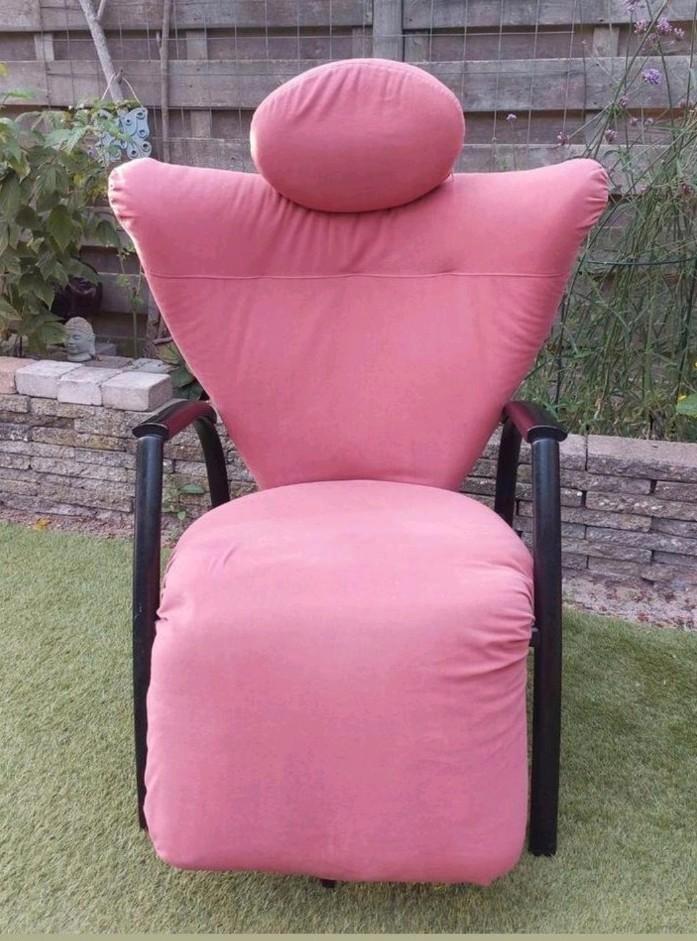 Bonaldo Goraco lounge stoel  Italiaans design Jochen Hofmann, Huis en Inrichting, Fauteuils, Gebruikt, Metaal, Stof, Ophalen