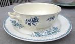 Servies Soc. Ceramique en Regout Cardon en Bouquet Bleu, Antiek en Kunst, Verzenden