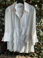 JOSEPH RIBKOFF WITTE BLOUSE M, Kleding | Dames, Blouses en Tunieken, Ophalen of Verzenden, Zo goed als nieuw, Maat 38/40 (M), Wit