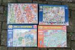 4 Jan van Haasteren puzzles 1000 tennis Artis WK voetbal, Ophalen of Verzenden, 500 t/m 1500 stukjes, Gebruikt, Legpuzzel