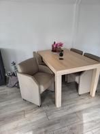 Zgan tafel met stoelen, Huis en Inrichting, Ophalen