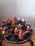 14 houten vogels.  Fluitjes.  Kunstwerk., Antiek en Kunst, Kunst | Beelden en Houtsnijwerken, Ophalen of Verzenden