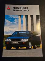 Brochure Mitsubishi Sapporo 1988, Ophalen of Verzenden, Zo goed als nieuw, Mitsubishi