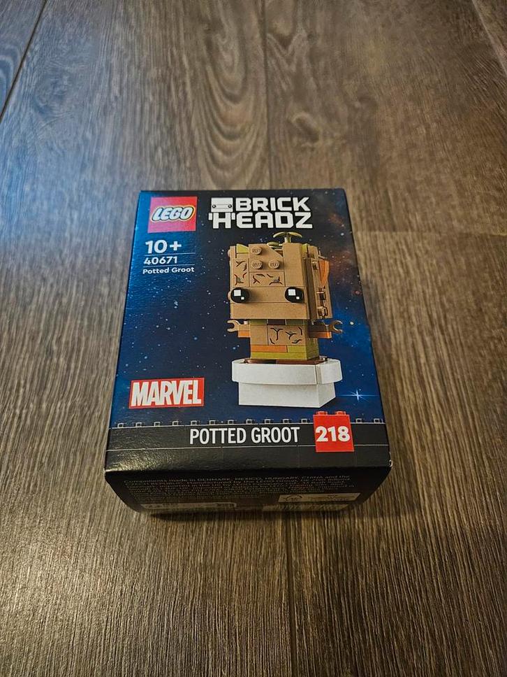 Lego Brickheadz 40671 Marvel Potted Groot, Kinderen en Baby's, Speelgoed | Duplo en Lego, Nieuw, Lego, Complete set, Ophalen of Verzenden